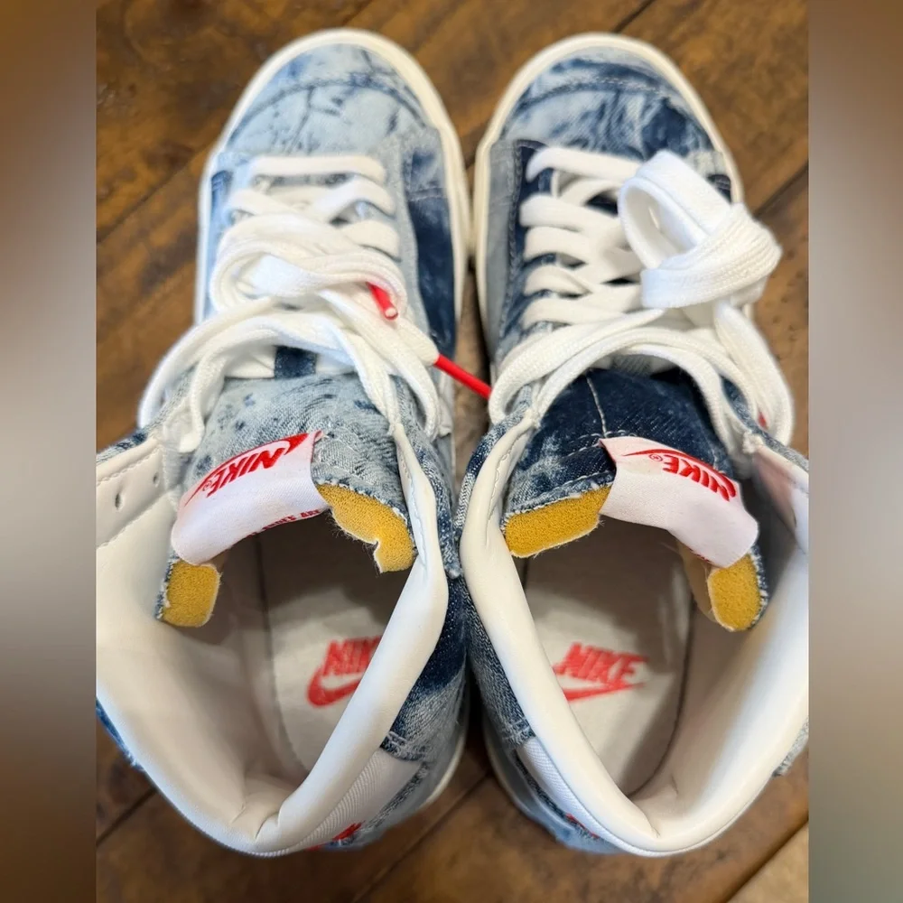 Nike Women’s Blazer Mid ‘77 Washed Denim - Picture 5 of 6